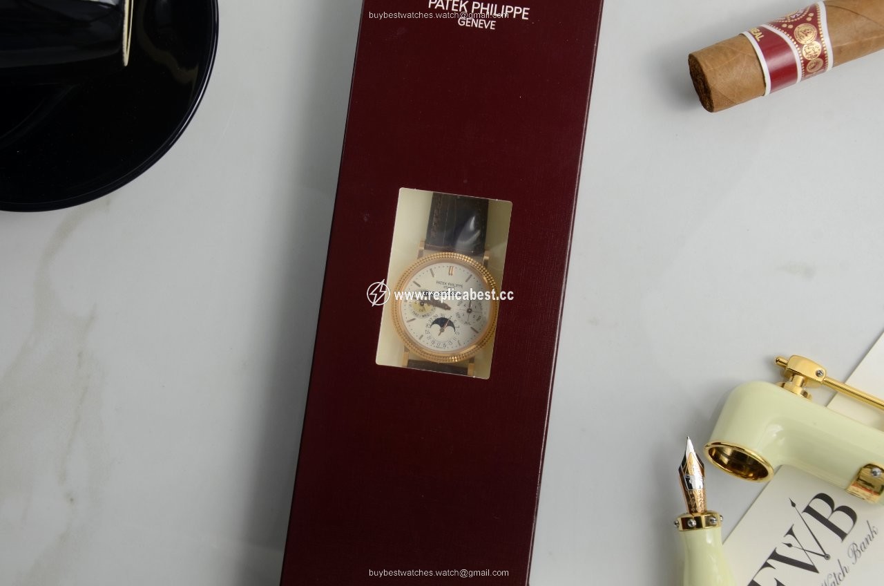 Patek Philippe Perpetual Calendar Mens watch Unisex Automatic Rose gold 5039r