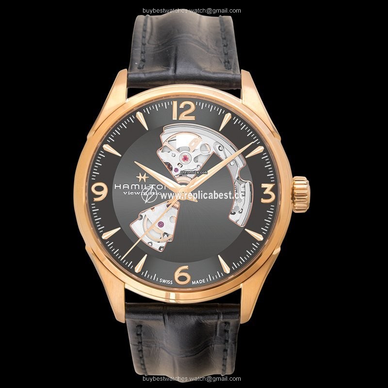 Hamilton Jazzmaster Open Heart Mens watch Unisex Automatic Steel H32735731
