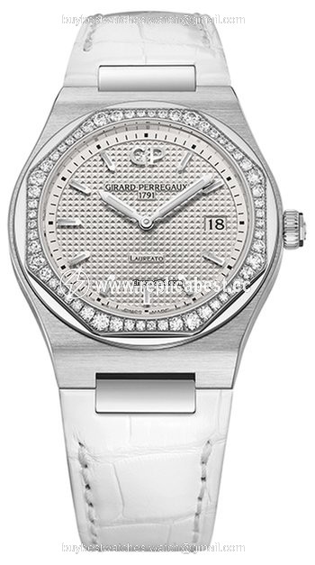 Girard Perregaux Laureato Womens watch Quartz Steel 80189D11A131-CB6A