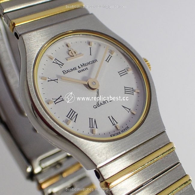 Baume & Mercier Womens watch Quartz Gold Steel 5822