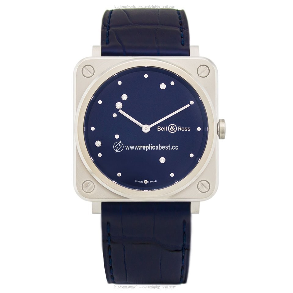 Bell & Ross BR S Mens watch Unisex Quartz Steel BRS-EA-ST-SCR