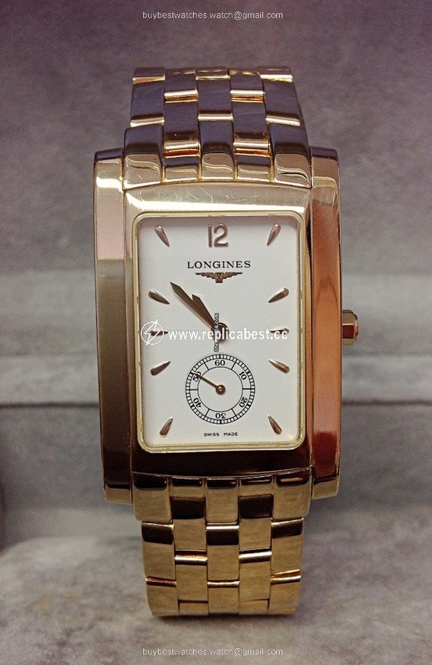 Longines DolceVita Mens watch Unisex Quartz Yellow gold L5.655.6.16.6