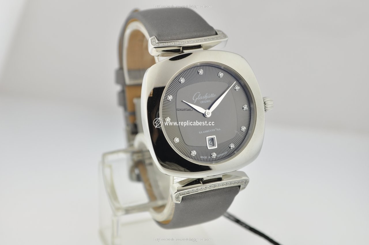 Glashutte Original Pavonina Mens watch Unisex Manual winding Steel 10301061202