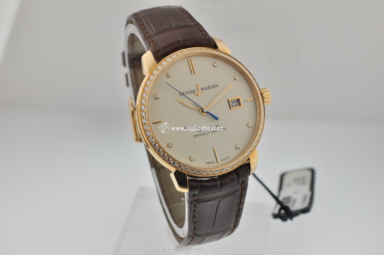 Ulysse Nardin San Marco Mens watch Unisex Manual winding Rose gold 8156-111b-2 991