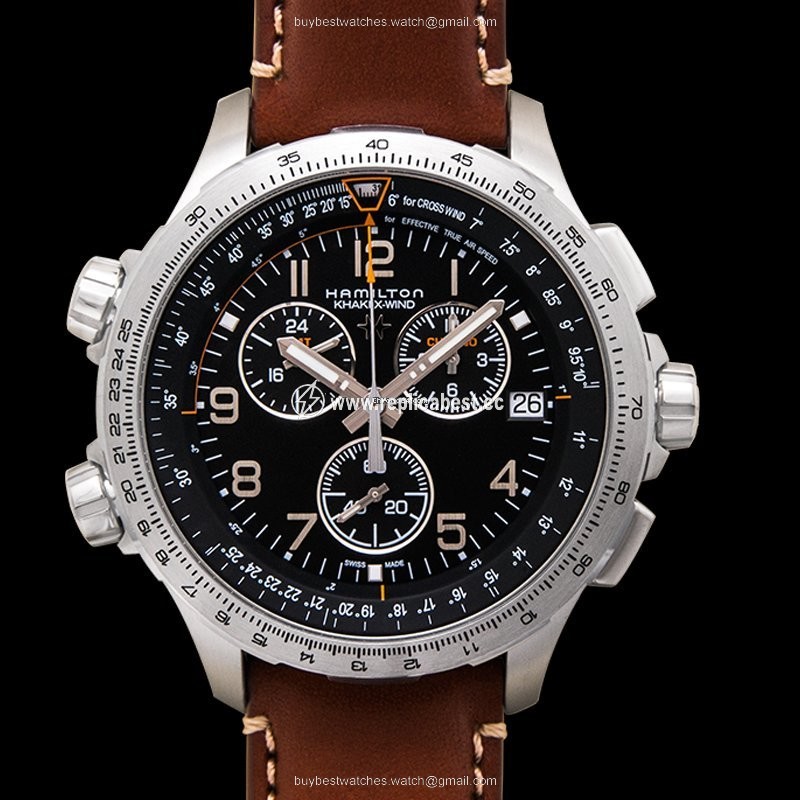 Hamilton Khaki X-Wind Mens watch Unisex Quartz Steel H77912535