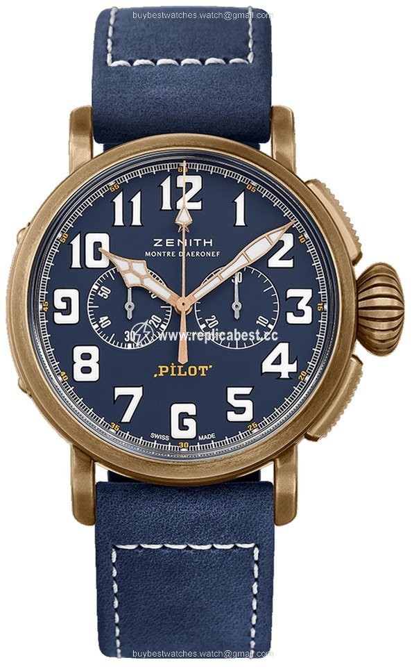 Zenith Pilot Type 20 Extra Special Mens watch Unisex Automatic Bronze 29.2430.4069 57.c808 Extra Special