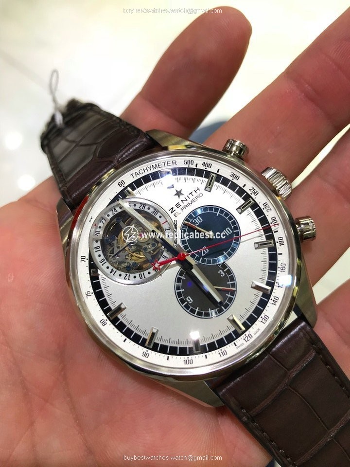 Zenith El Primero Tourbillon Mens watch Unisex Automatic White gold 65.2051.4035
