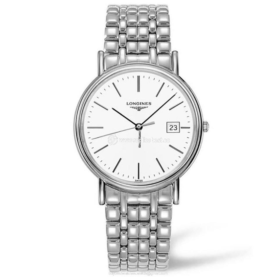 Longines Presence Mens watch Unisex Quartz Steel L4.790.4.12.6