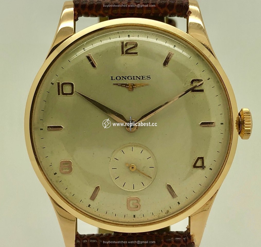 Longines Mens watch Unisex Manual winding Yellow gold 6247