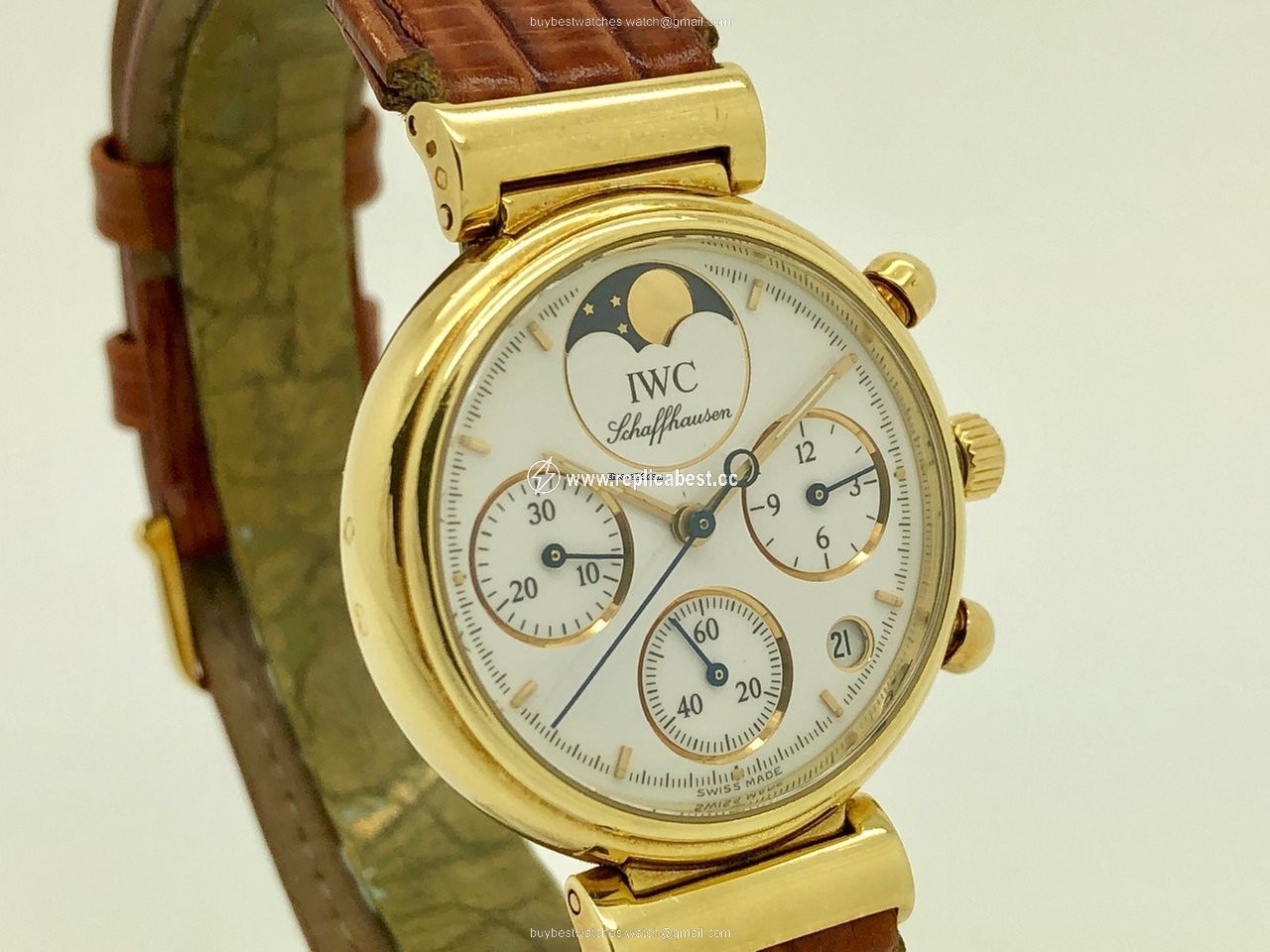 IWC Da Vinci Chronograph Womens watch Quartz Yellow gold IW3736