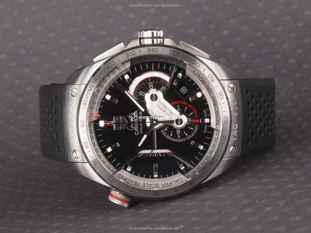 TAG Heuer Grand Carrera Mens watch Unisex Automatic Steel CAV5115.FT6019