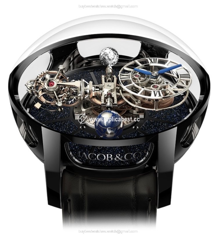 Jacob & Co. Astronomia Mens watch Unisex Manual winding Titanium AT100.31.AC.SD.A