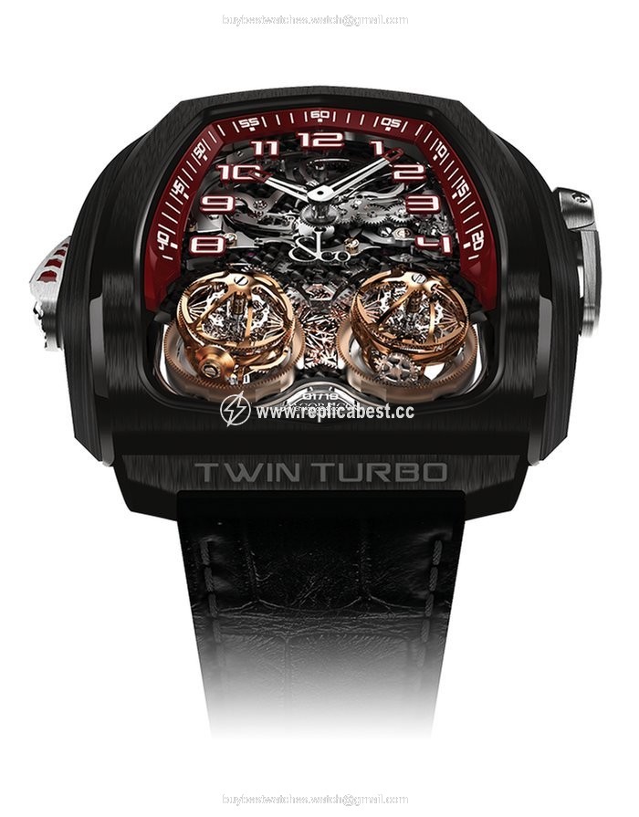 Jacob & Co. Mens watch Unisex Manual winding Titanium TT100.21.NS.NK.A