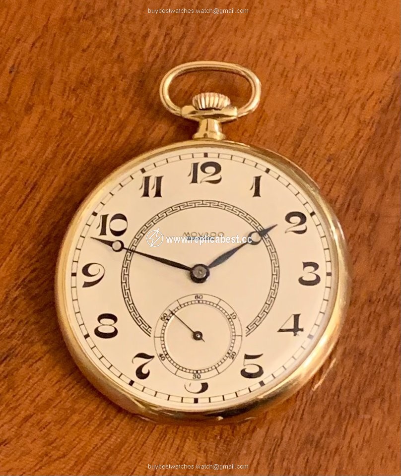 Movado Mens watch Unisex Manual winding Yellow gold 0668265 7614