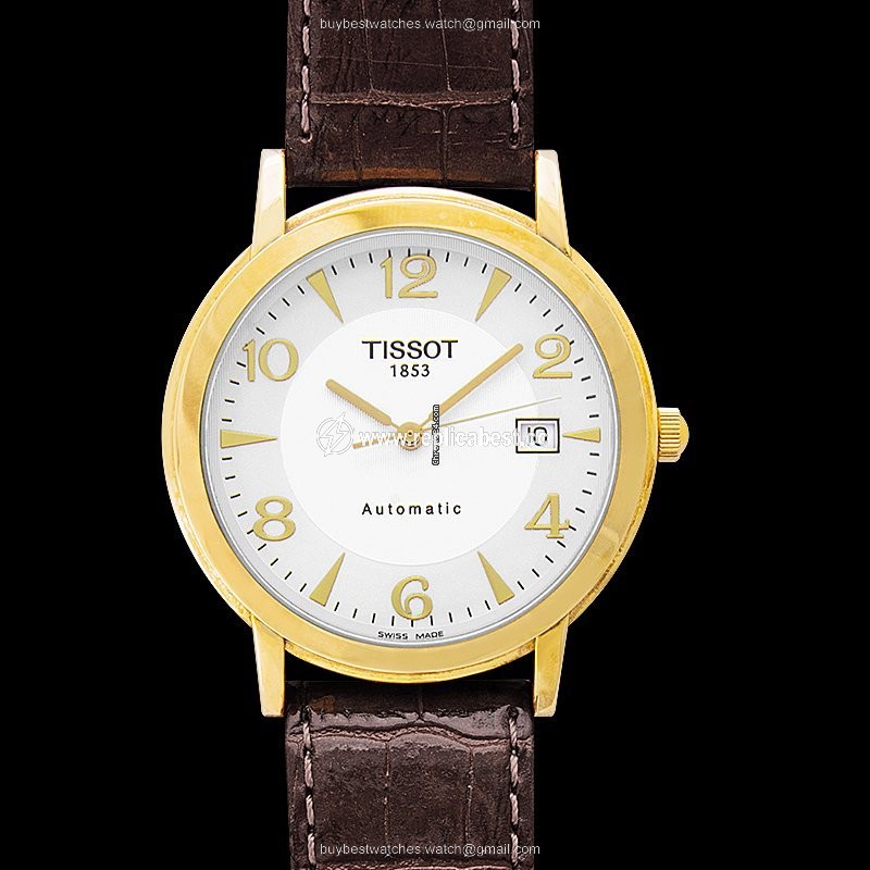 Tissot Mens watch Unisex Automatic Yellow gold T71.3.462.34