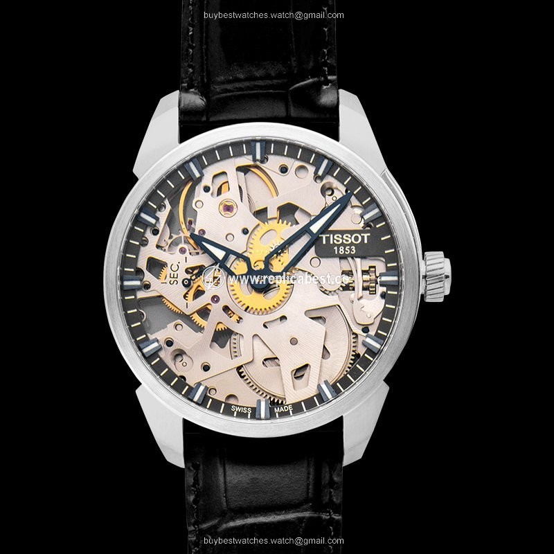 Tissot T-Complication Mens watch Unisex Manual winding Steel T070.405.16.411.00