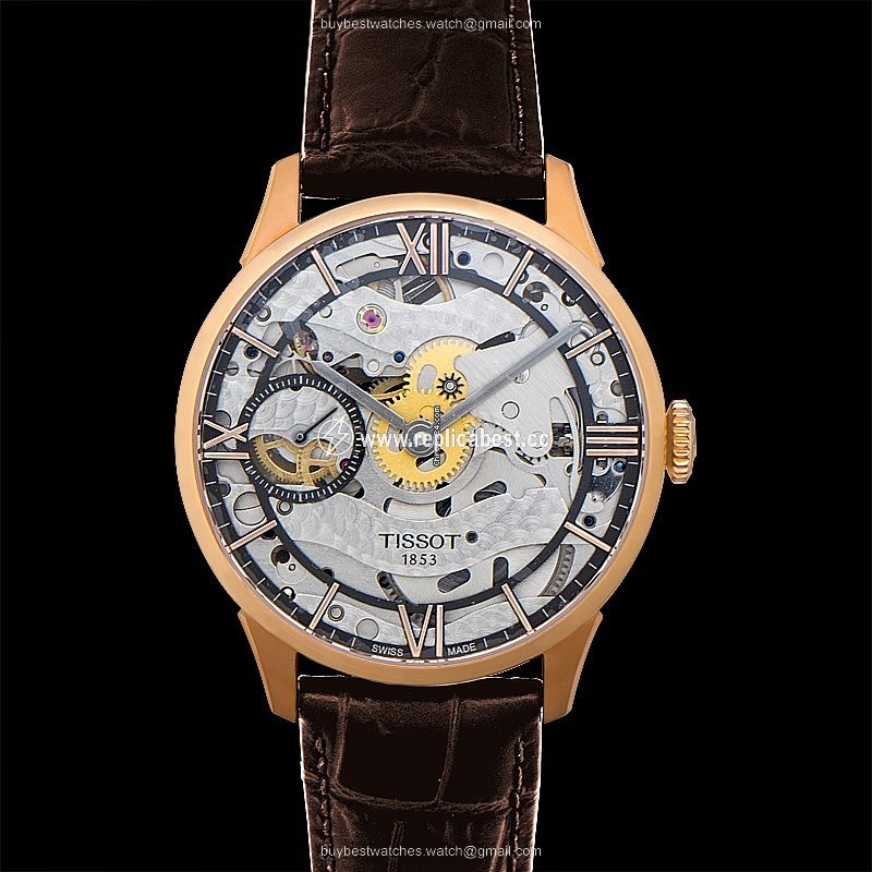 Tissot Chemin de Tourelles Mens watch Unisex Manual winding Steel T099.405.36.418.00