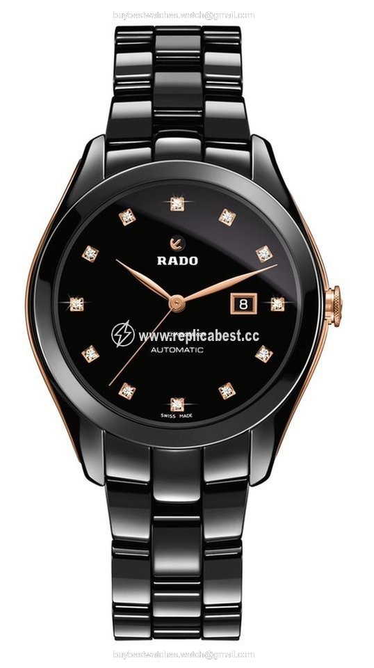 Rado HyperChrome Diamonds Womens watch Automatic Ceramic R32255712