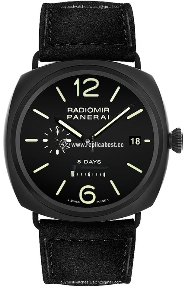 Panerai Radiomir 8 Days Mens watch Unisex Manual winding Ceramic PAM 00384