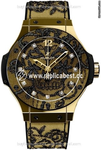 Hublot Big Bang Broderie Womens watch Automatic 343.VX.6580.NR.BSK16
