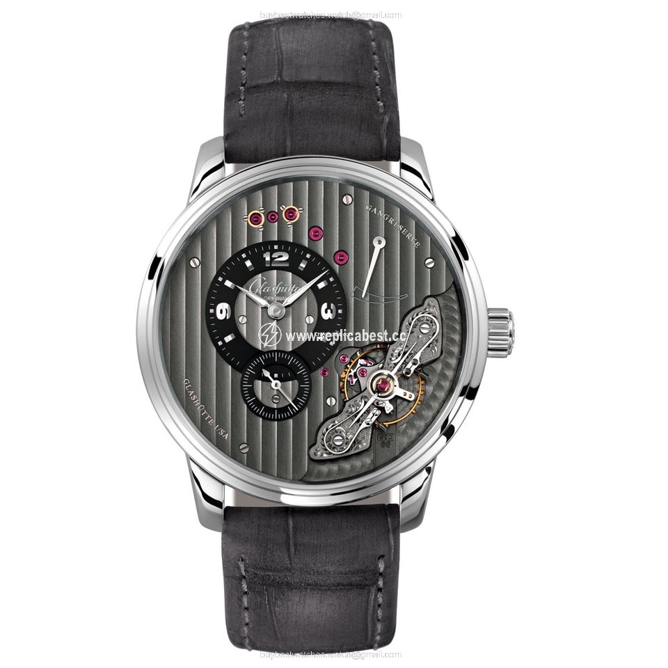 Glashutte Original PanoInverse Mens watch Unisex Manual winding Steel 1-66-06-04-22-02 or 66-06-04-22-02