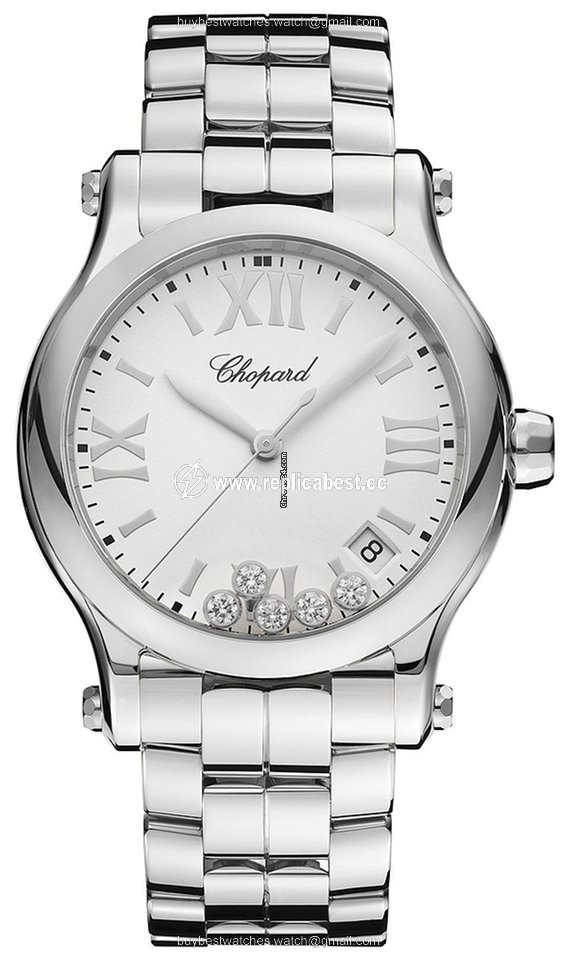 Chopard Happy Sport Womens watch Quartz Steel 278582-3002