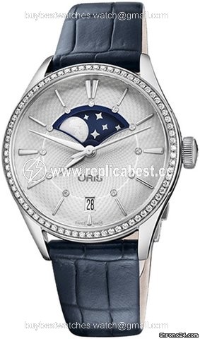 Oris Artelier Date Womens watch Automatic Steel 01 763 7723 4951-07 5 18 66FC