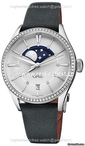 Oris Artelier Date Womens watch Automatic Steel 01 763 7723 4951-07 5 18 34FC