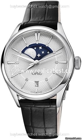 Oris Artelier Date Womens watch Automatic Steel 01 763 7723 4051-07 5 18 64FC