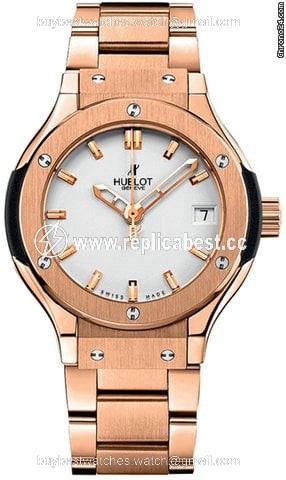 Hublot Classic Fusion Quartz Womens watch Quartz Rose gold 581.OX.2610.OX