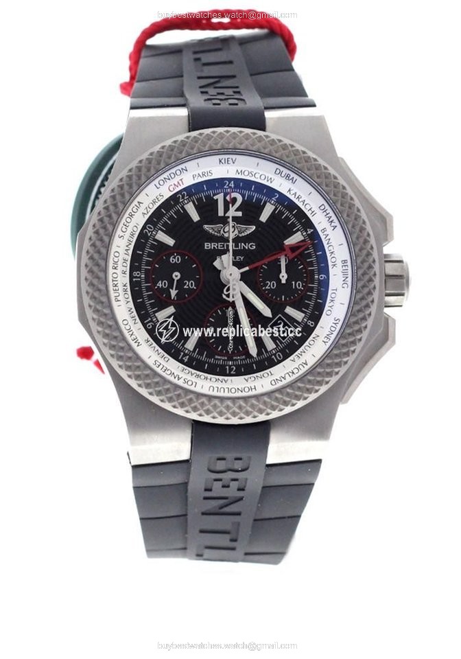 Breitling Bentley GMT Mens watch Unisex Automatic Titanium EB043335 BD78