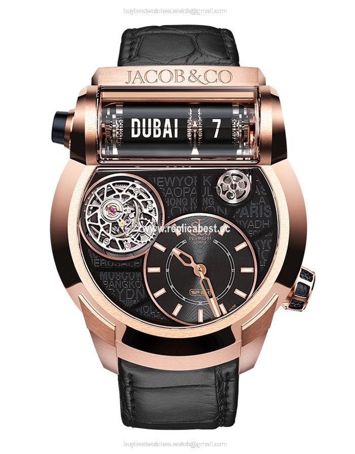 Jacob & Co. Mens watch Unisex Automatic Rose gold ES102.40.NS.LC.A