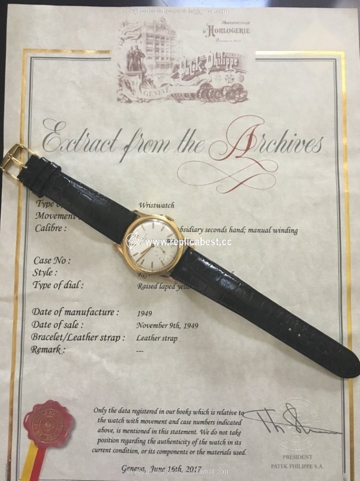 Patek Philippe Calatrava Mens watch Unisex Manual winding Yellow gold 2449