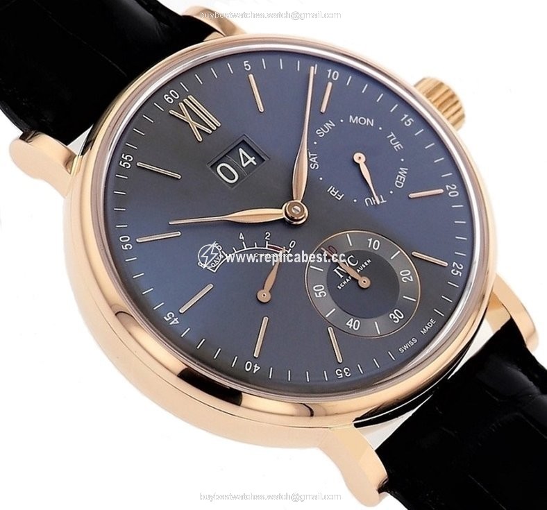 IWC Portofino Hand-Wound Mens watch Unisex Automatic Rose gold IW516203