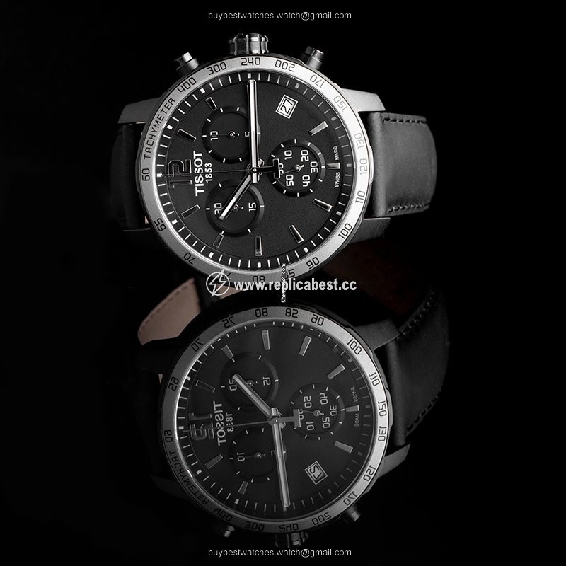 Tissot Quickster Mens watch Unisex Quartz Steel T095.417.36.057.02