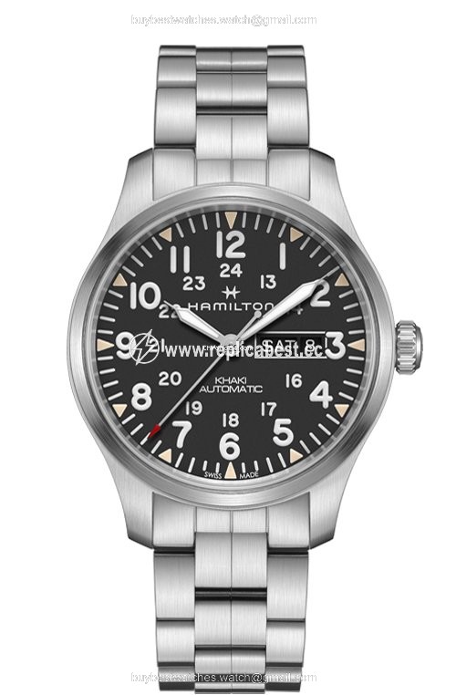 Hamilton Khaki Field Day Date Mens watch Unisex Automatic Steel H70535131