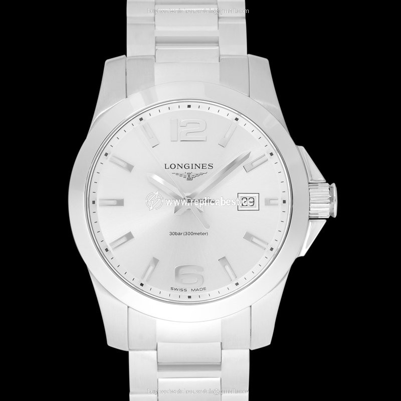 Longines Conquest Mens watch Unisex Quartz Steel L37594766