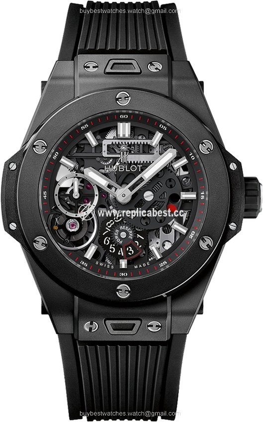 Hublot Big Bang Meca-10 Mens watch Unisex Manual winding Ceramic 414.ci.1123.rx Black Magic
