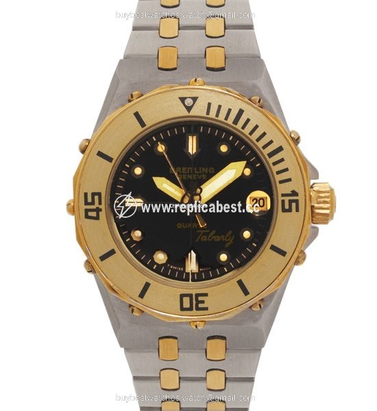 Breitling Womens watch Quartz Gold Steel 80790