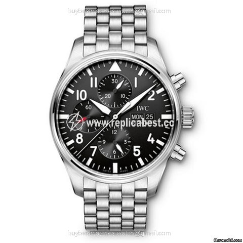 IWC Pilot Chronograph Mens watch Unisex Automatic Steel IW377710