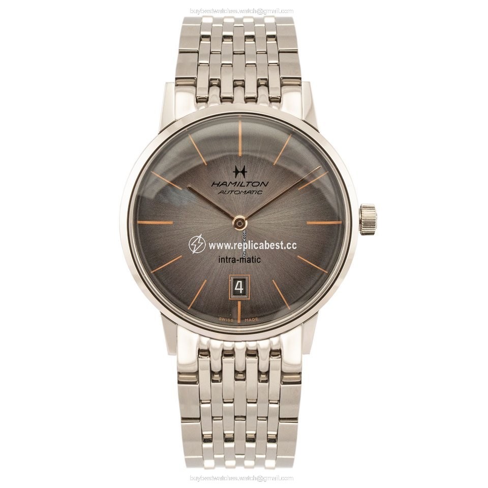 Hamilton Intra-Matic Mens watch Unisex Automatic Steel H38455181