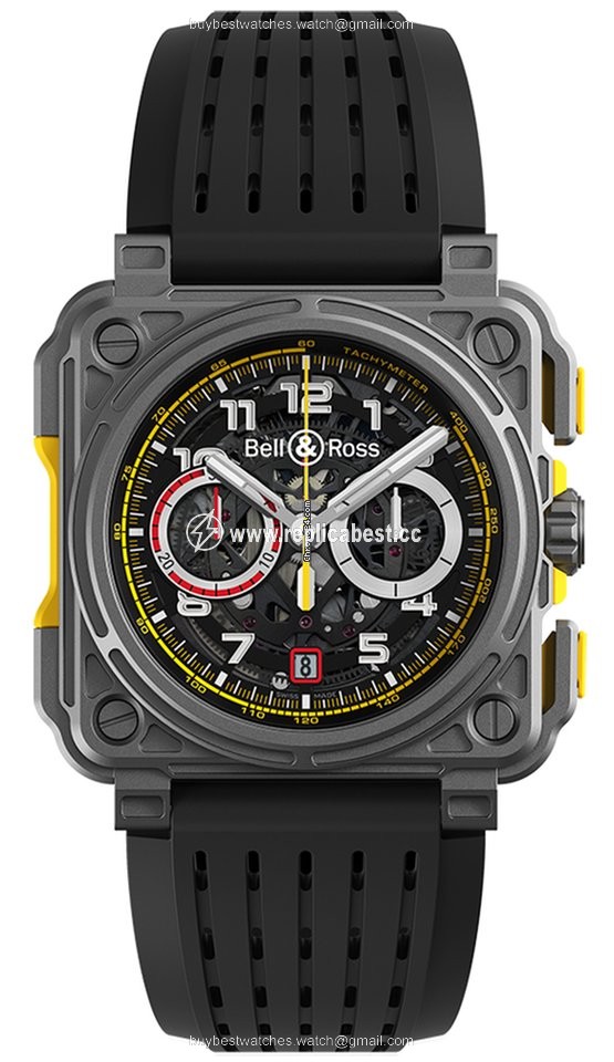 Bell & Ross BR-X1 Mens watch Unisex Automatic Titanium BRX1-RS18