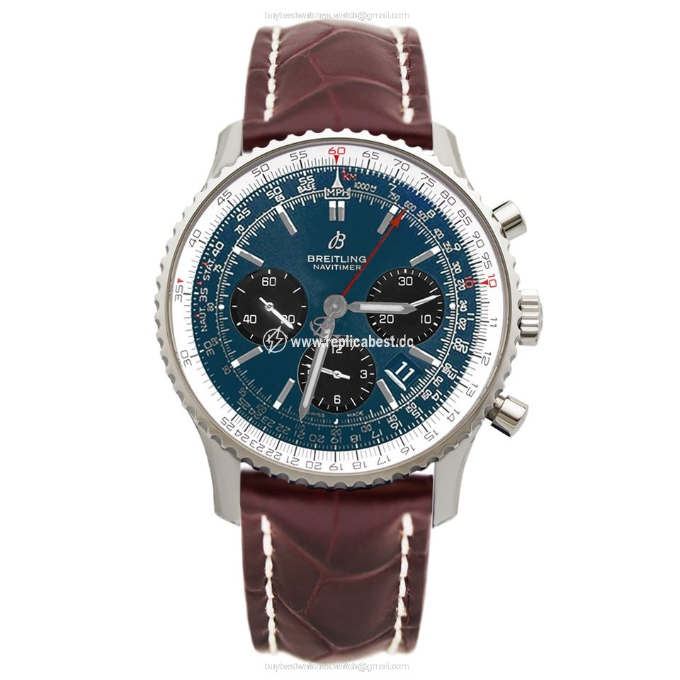 Breitling Navitimer 1 B01 Chronograph 43 Mens watch Unisex Automatic Steel AB0121211C1P2