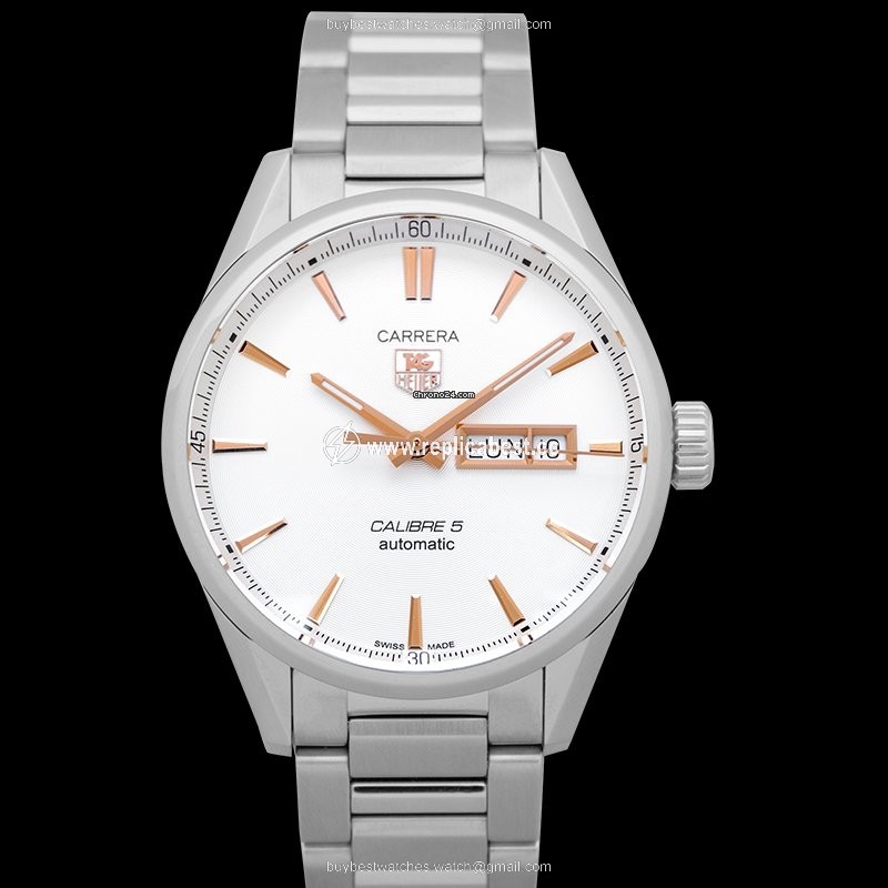 TAG Heuer Carrera Calibre 5 Mens watch Unisex Automatic Steel WAR201D.BA0723