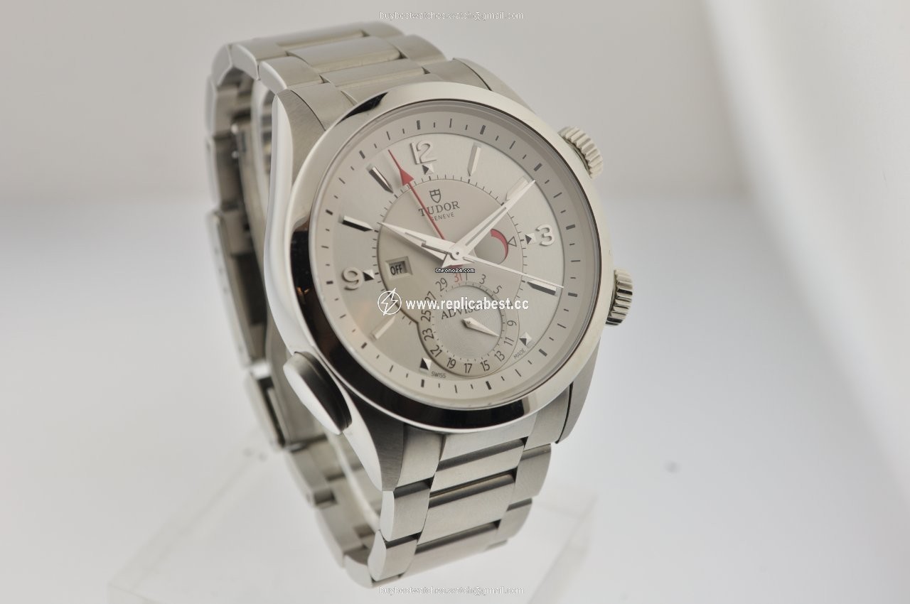 Tudor Heritage Advisor Mens watch Unisex Manual winding Steel tudor advisor