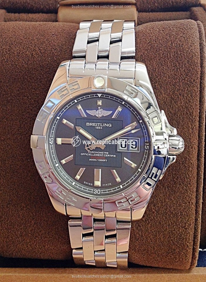 Breitling Galactic 41 Mens watch Unisex Automatic Steel A49350