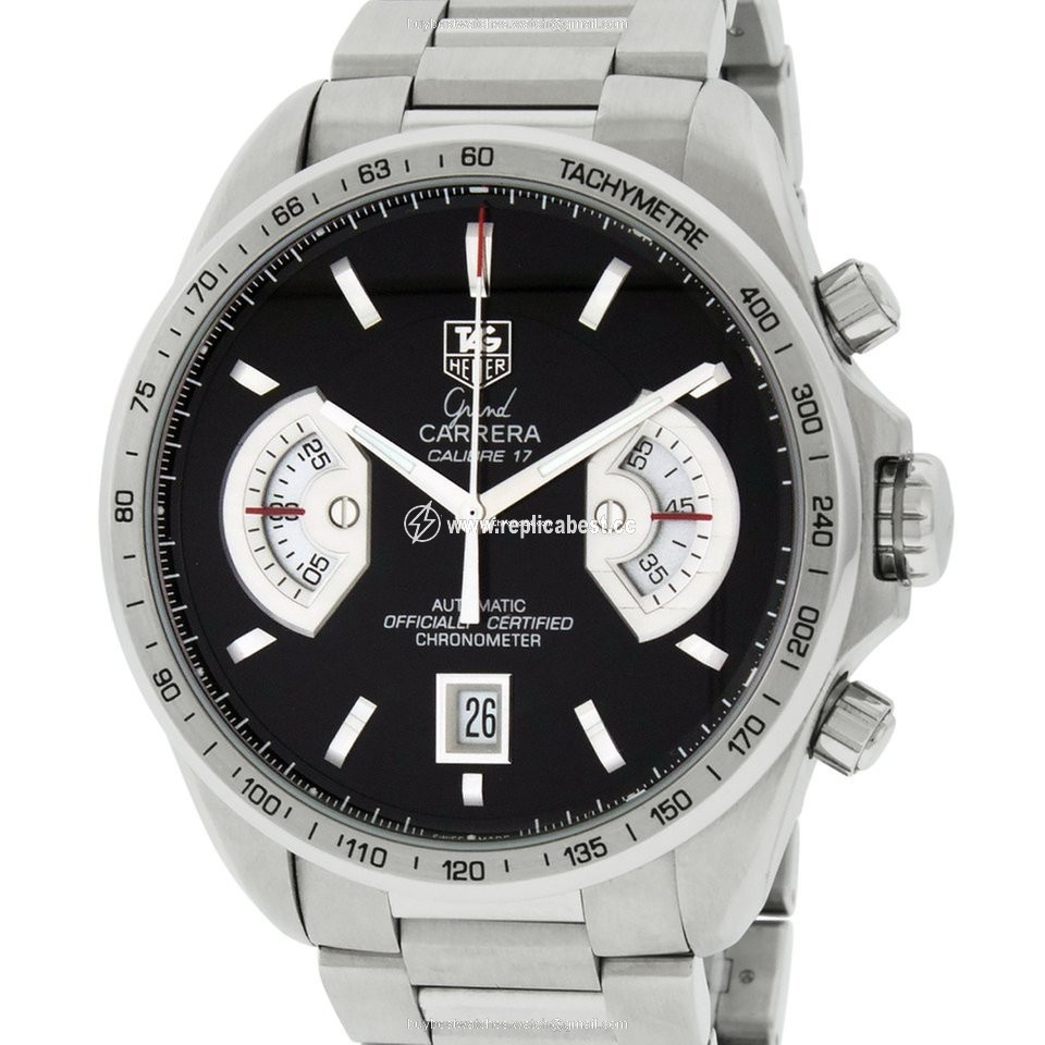 TAG Heuer Grand Carrera Mens watch Unisex Automatic Steel CAV511A.BA0902