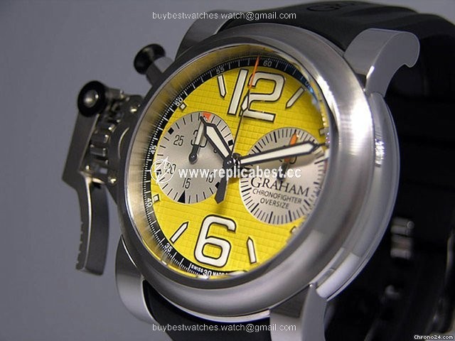 Graham Chronofighter Oversize Mens watch Unisex Automatic Steel 2OVAS.Y01A.K10B