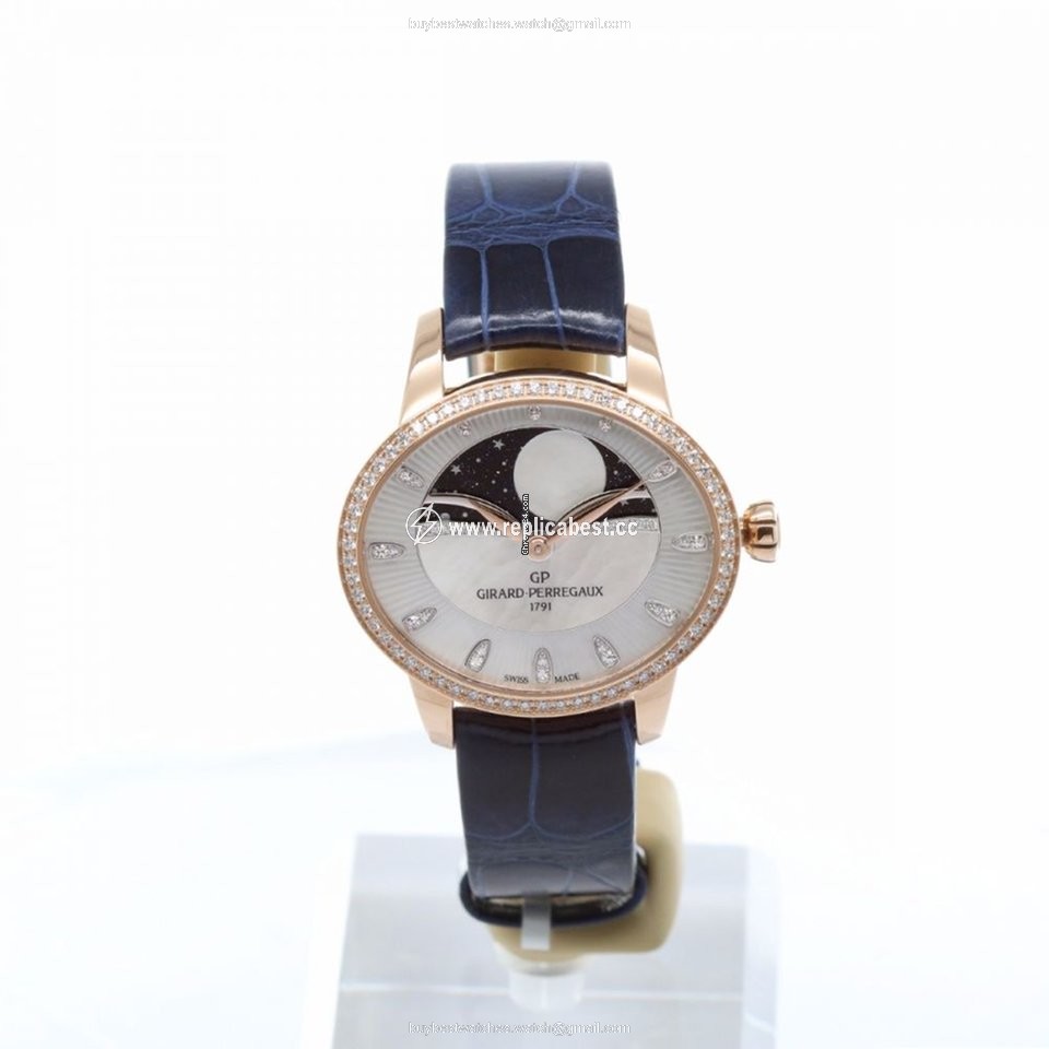 Girard Perregaux Cats Eye Womens watch Automatic Rose gold 80496D52A751-CK4A