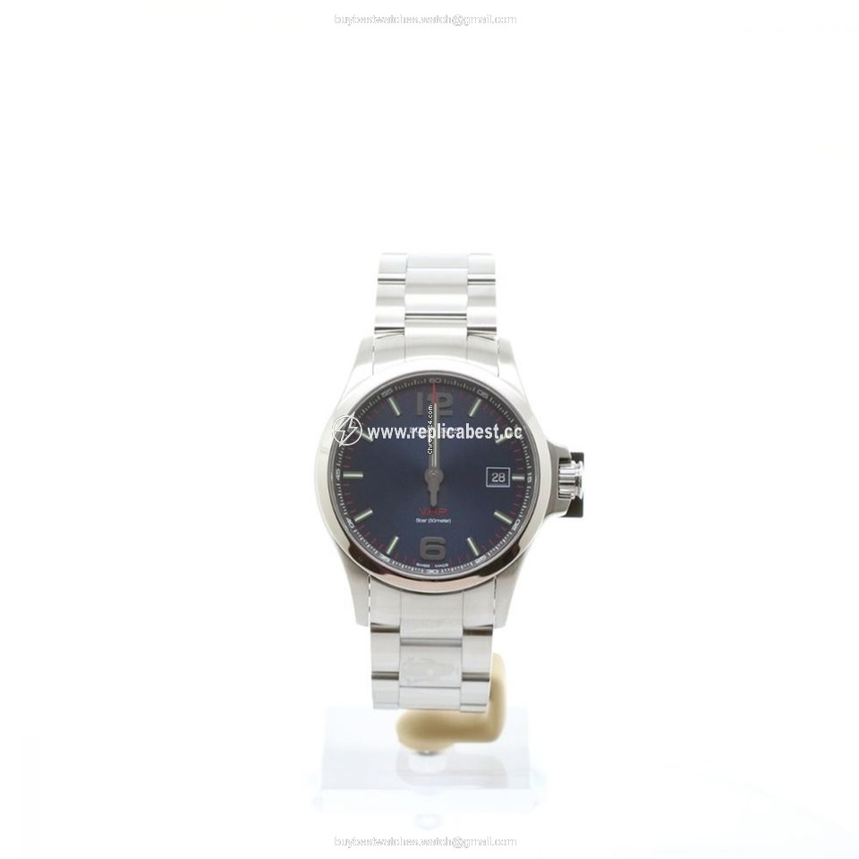 Longines Conquest Mens watch Unisex Quartz Steel L3.726.4.96.6